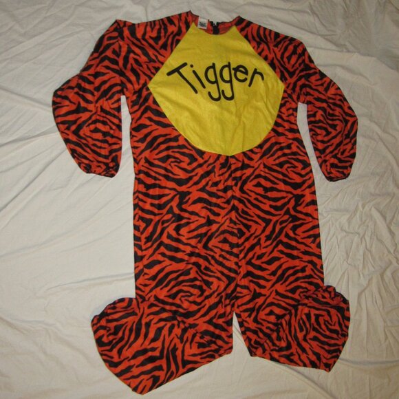 Vintage 90s Disney Catalog Tigger Costume Jumpsuit Men's sz M Winnie The Pooh - Picture 2 of 6